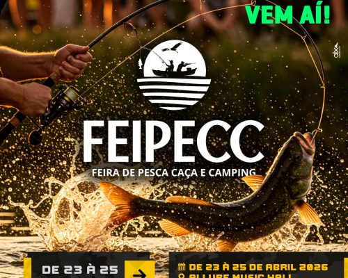 Mato Grosso vai sediar uma das maiores feiras outdoor do Brasil: FEIPECC reunirá gigantes da pesca, náutica, camping e tiro esportivo