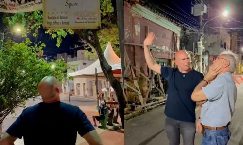 Praça da Mandioca terá calçadão noturno e revitalização anunciados por Abilio Brunini