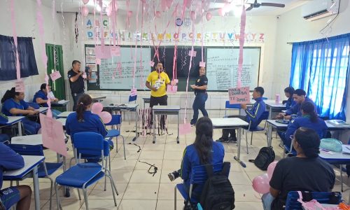 Polícia Civil leva projeto que combate violência doméstica a escolas de MT