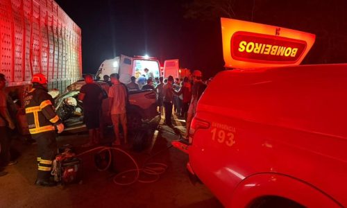 Dois acidentes graves mobilizam bombeiros em rodovias de Mato Grosso