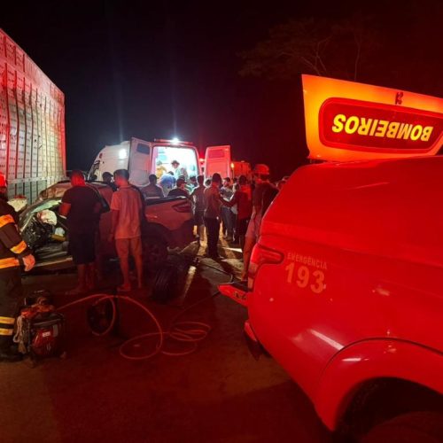 Dois acidentes graves mobilizam bombeiros em rodovias de Mato Grosso