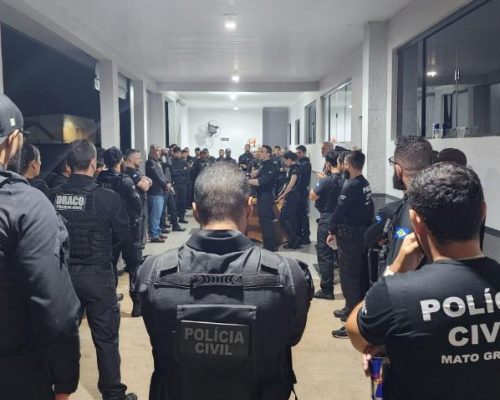 Operação Fracta mira facção criminosa e cumpre mandados em MT e no Acre