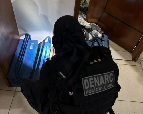 Rede de tráfico pulverizada é alvo de operação da Polícia Civil em Cuiabá