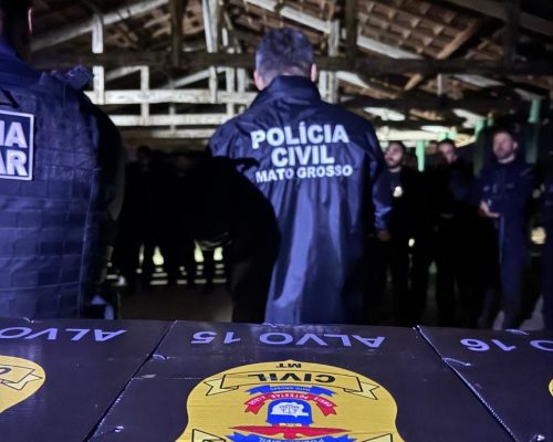 Operação mira facção e desarticula rede de tráfico e armas no interior de MT