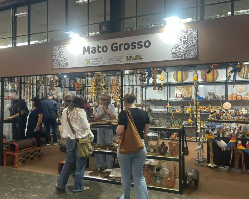 Artesanato indígena de MT conquista São Paulo e movimenta R$ 68 mil em um único dia