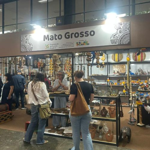 Artesanato indígena de MT conquista São Paulo e movimenta R$ 68 mil em um único dia