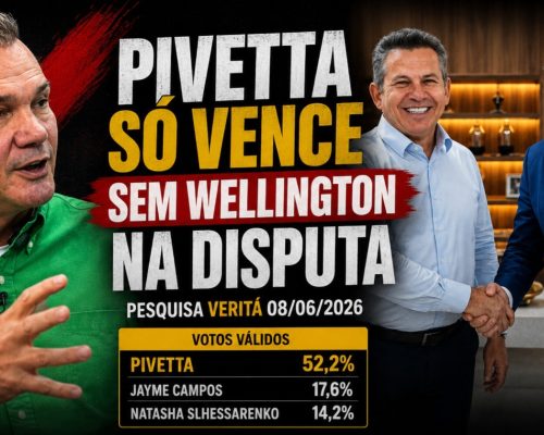 TIRAR WELLINGTON DA DISPUTA PODE SER O ÚNICO CAMINHO PARA O GRUPO GOVERNISTA