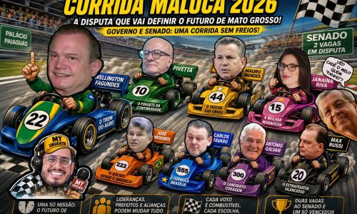 CORRIDA MALUCA 2026: WELLINGTON ACELERA, MAURO MONTA A EQUIPE, JAYME PATINA E MAX OBSERVA TUDO PELO RETROVISOR