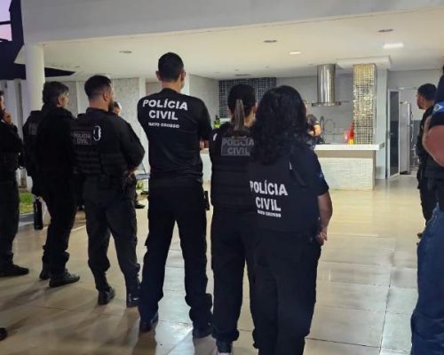 Polícia Civil cumpre mandados em Rondonópolis contra suspeitos de golpe eletrônico e prende homem por tráfico