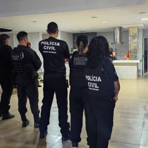 Polícia Civil cumpre mandados em Rondonópolis contra suspeitos de golpe eletrônico e prende homem por tráfico