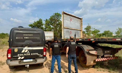 Polícia Civil recupera no Pará carretas furtadas de pátio de apreensão em MT