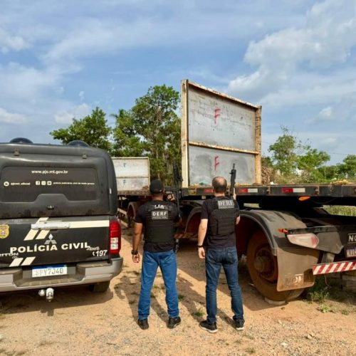 Polícia Civil recupera no Pará carretas furtadas de pátio de apreensão em MT