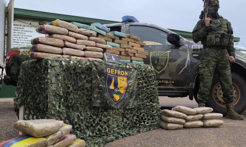 Gefron supera em nove meses todo o volume de drogas apreendido em 2025 e causa prejuízo de R$ 371 milhões ao crime