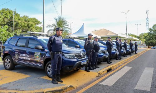 Prefeita reforça segurança e amplia presença da Guarda Municipal com novas viaturas em Várzea Grande