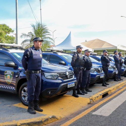 Prefeita reforça segurança e amplia presença da Guarda Municipal com novas viaturas em Várzea Grande