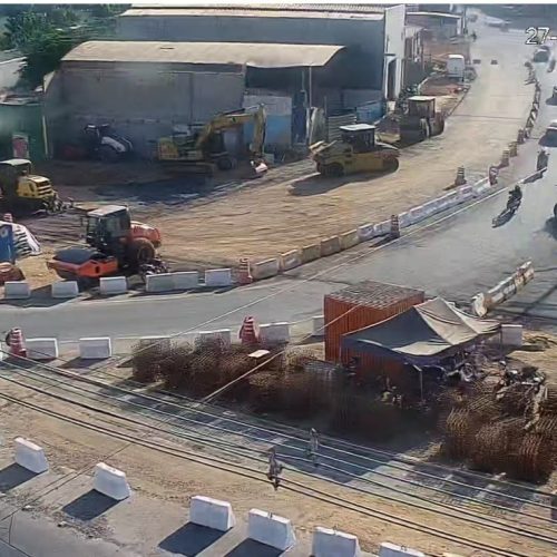 Trânsito em Cuiabá - Complexo Leblon