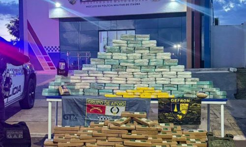 Polícia Militar de MT apreende mais de 5 toneladas de drogas em 2026