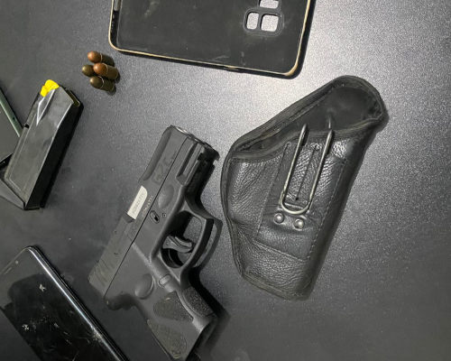 Homem é detido por posse ilegal de arma de fogo durante Operação Sonora