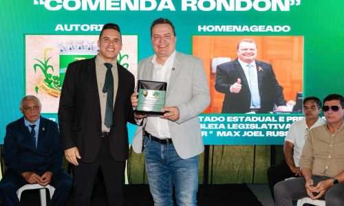Max Russi recebe Comenda Rondon e reforça compromisso com Memorial em Santo Antônio de Leverger