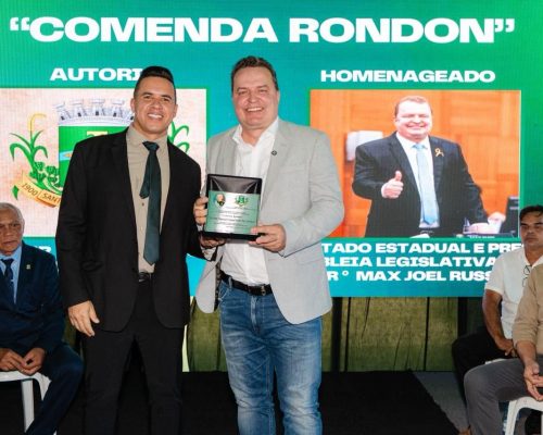 Max Russi recebe Comenda Rondon e reforça compromisso com Memorial em Santo Antônio de Leverger