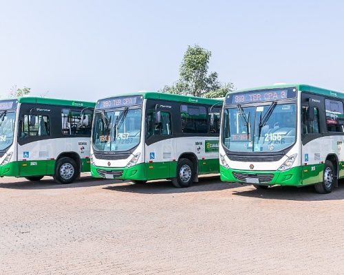 Cuiabá dá salto na mobilidade urbana e coloca 41 novos ônibus climatizados nas ruas