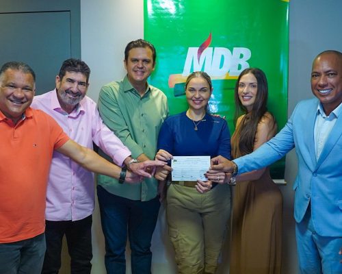 BOMBA: Vice-prefeita de Cuiabá surpreende, muda de campo político e se filia ao MDB