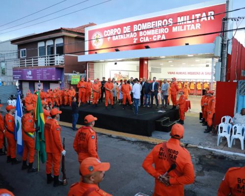 Novo posto do Corpo de Bombeiros amplia resposta a emergências e reforça segurança na região norte de Cuiabá