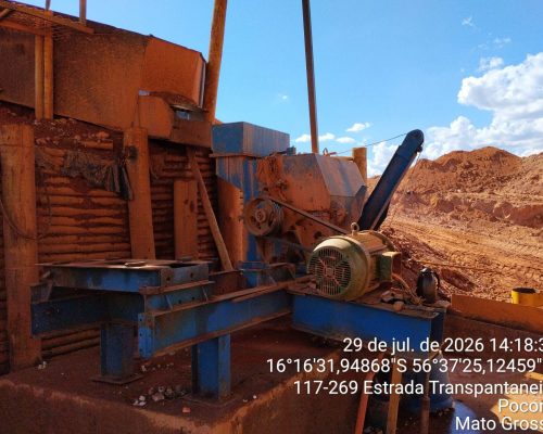 Garimpo ilegal é fechado em Poconé e suspeito acaba preso após ameaçar fiscais durante operação