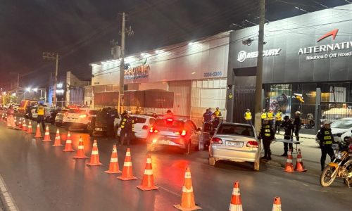Operação Lei Seca prende cinco condutores por embriaguez e remove 36 veículos em Cuiabá