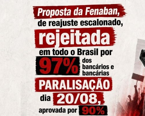 Bancários de Mato Grosso aprovam paralisação nacional para quinta-feira em Cuiabá