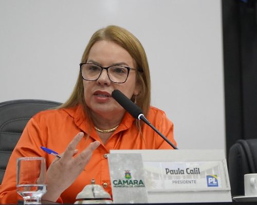 Paula Calil admite reeleição e reacende disputa pela presidência da Câmara de Cuiabá