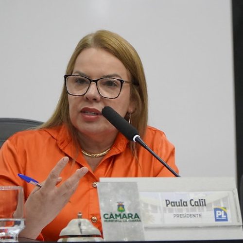 Paula Calil admite reeleição e reacende disputa pela presidência da Câmara de Cuiabá