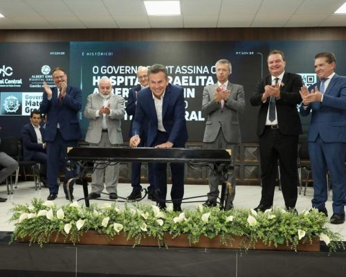 DEPOIS DE 40 ANOS PARADO, GOVERNO DE MT TIRA DO PAPEL O HOSPITAL CENTRAL E ENTREGA À GESTÃO DO EINSTEIN