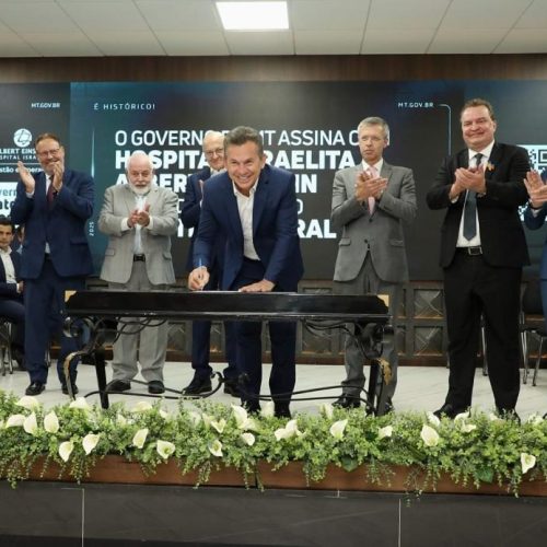 DEPOIS DE 40 ANOS PARADO, GOVERNO DE MT TIRA DO PAPEL O HOSPITAL CENTRAL E ENTREGA À GESTÃO DO EINSTEIN