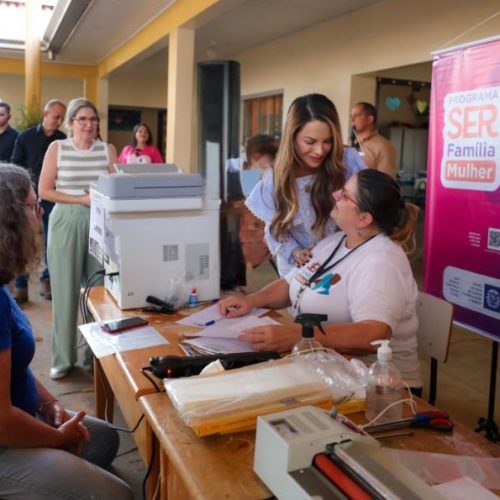 Primeira-dama de MT participa do Mutirão da Cidadania e inauguração de escola nesta terça-feira (27)