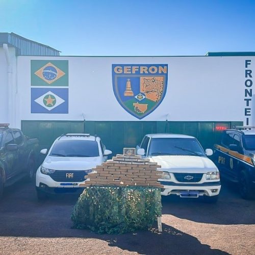 Carga de Drogas é Apreendida e Dois São Presos por Tráfico na BR-174 em Mirassol D’Oeste