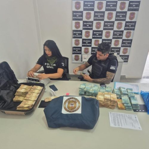 Polícia Civil apreende alto valor em dinheiro durante buscas contra grupo especializado em estelionato contra jogadores de futebol