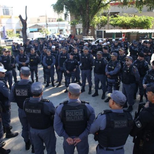 Polícia Militar reforça policiamento com mais de 300 militares na região central de Cuiabá e Várzea Grande