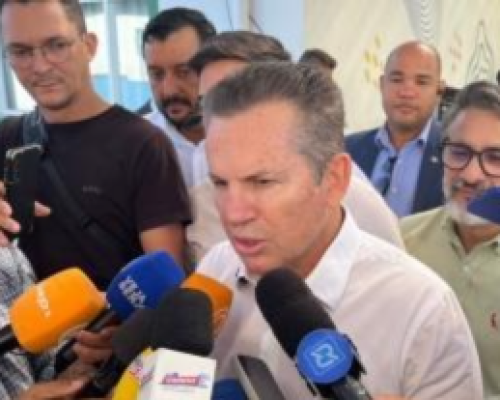 Mauro Mendes minimiza plano de R$ 30 bilhões do governo Lula e cobra diálogo com os EUA para resolver tarifaço