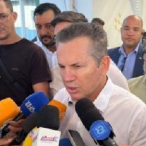 Mauro Mendes minimiza plano de R$ 30 bilhões do governo Lula e cobra diálogo com os EUA para resolver tarifaço