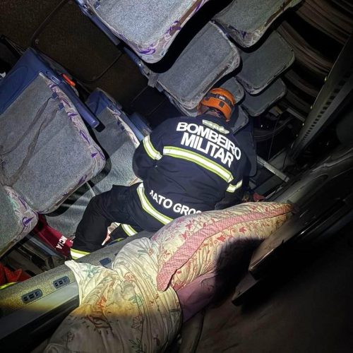 Bombeiros socorrem 34 vítimas em grave acidente na Serra de São Vicente