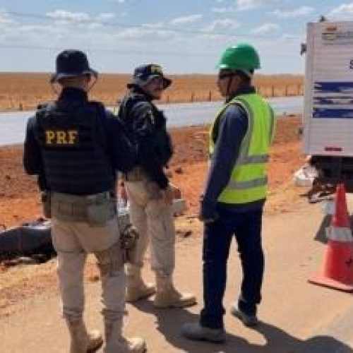 Motociclista morre em colisão com carreta na BR-163 em Sorriso