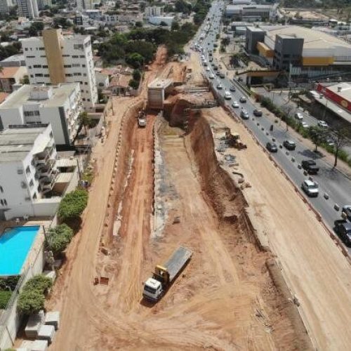 Bloqueio total na Avenida Miguel Sutil neste fim de semana para obras do Complexo Viário do Leblon