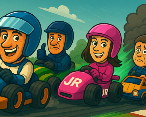 Corrida Maluca 2026: Pivetta larga na pole, Wellington cola no retrovisor e Janaina entra forte na disputa