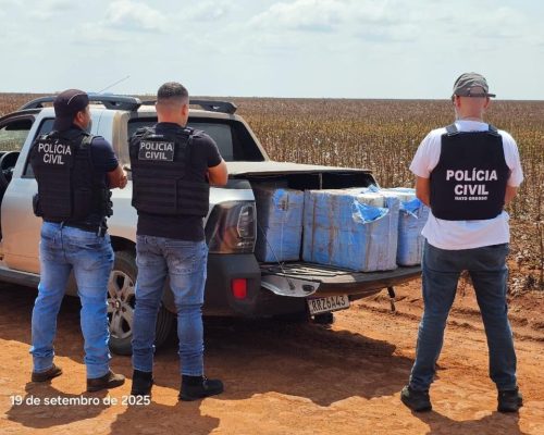 Polícia Civil prende suspeito em flagrante com 240 tabletes de maconha tipo skank