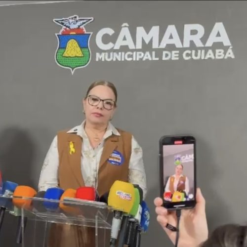Vídeo – Presidente Paula Calil denuncia violência política de gênero na Câmara de Cuiabá: “Está passando do limite”