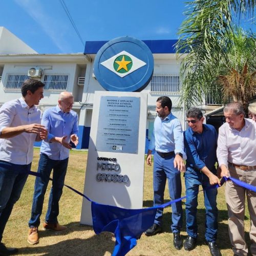 Governo de MT entrega reforma e ampliação da escola em Nova Mutum: “agora, fica até mais fácil de estudar”, afirma aluna