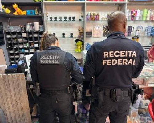 PF e Receita Federal deflagram operação contra contrabando em Cuiabá