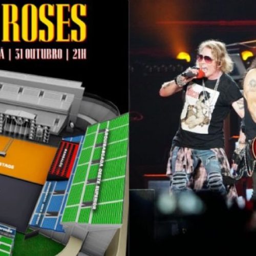 Cuiabá entra no mapa dos grandes eventos com show histórico do Guns N’ Roses