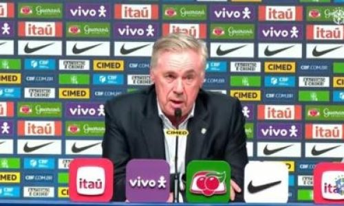 Ancelotti divulga convocação da Seleção Brasileira para os últimos amistosos de 2025